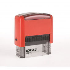 IDEAL 4912 оснастка для штампа 47х18мм КРАСНАЯ